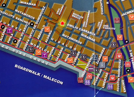 Map of Casa Myito in Puerto Vallarta - Click for Larger Map